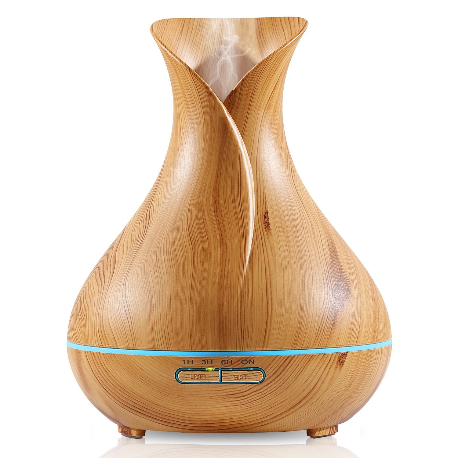 400ml Ultrasonic Humidifier Smart Wifi Essential Oil Aromatherapy Diffuser Compatible with Alexa