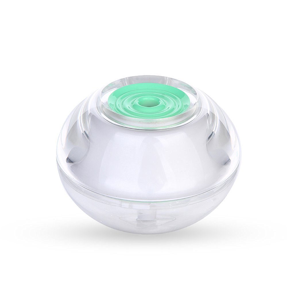 Wholesale Crystal Style Led Light Portable Ultrasonic Cool Mist USB Mini Humidifier for Home Office Desktop