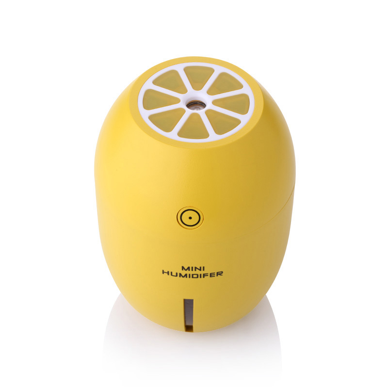 Lemon Style Portable Mini USB Air Humidifier with Cool Mist for Car Home Office 180ml mini ultrasonic humidifier