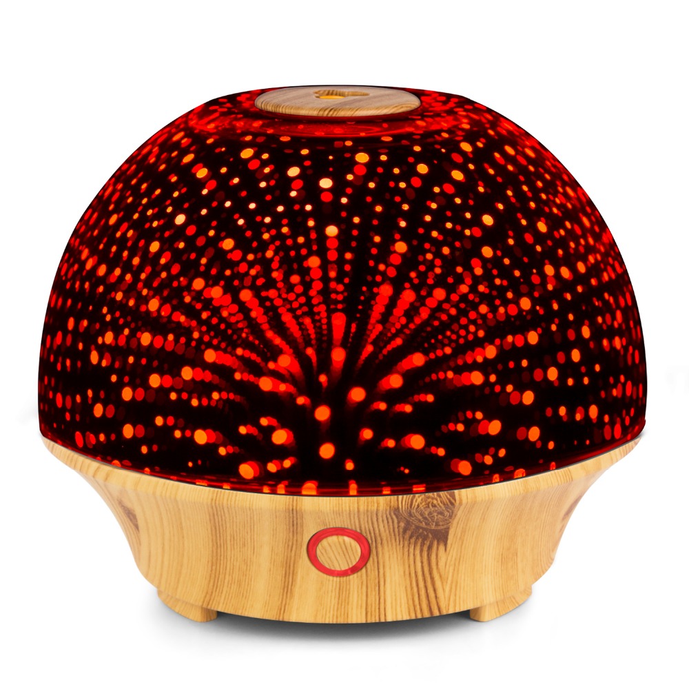 200ML 3D Starburst Aroma Diffuser Ultrasonic Aromatherapy Diffuser Eco -friendly Essential Oil Diffuser On Sale