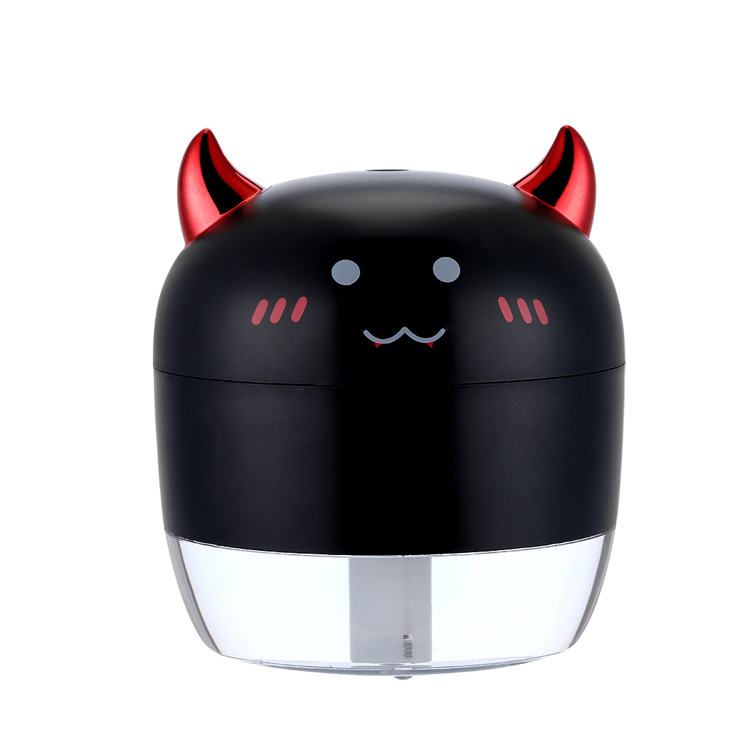 New 200ML Cute Cartoon Desktop USB Air Humidifier Cool Mist with Night Light  large capacity air humidifiers