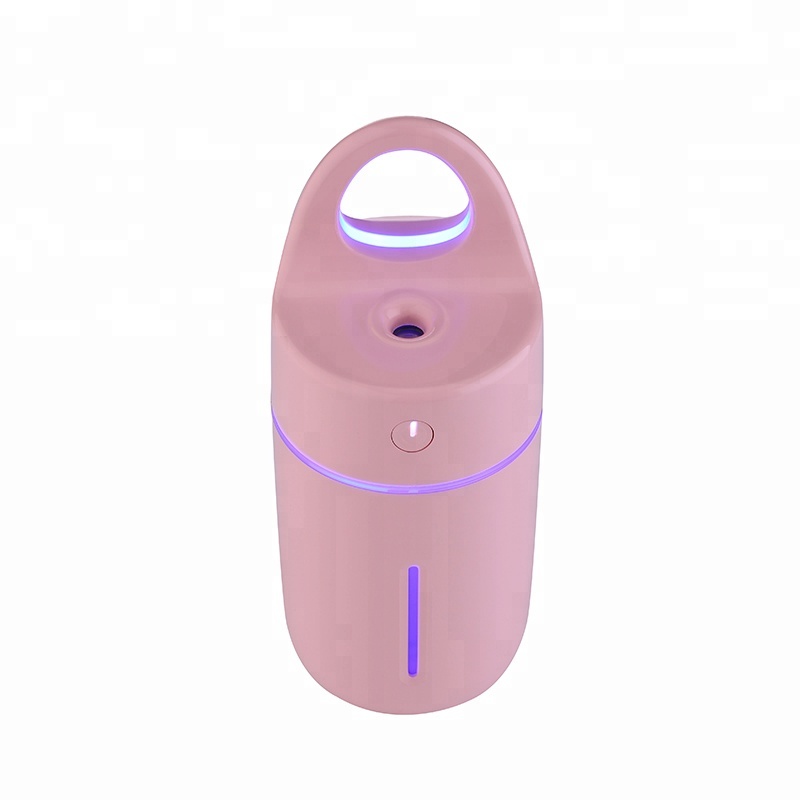 Office Desk Ultrasonic Cool Mist Home Humidifier Mini Magic Cup USB Car Air Purifier with Night Lights Whisper Quiet