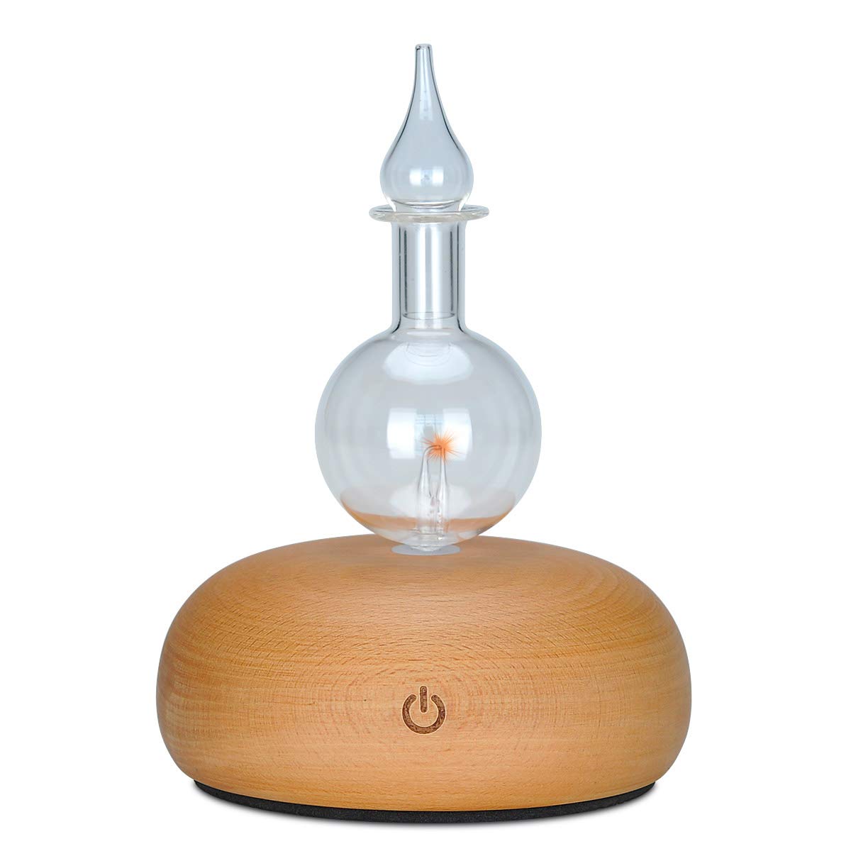 Vintage Design Touch Mode Nebulizing Diffuser Pure Essential Oil Aromatherapy Diffuser with Mist Adjustable & LED Light